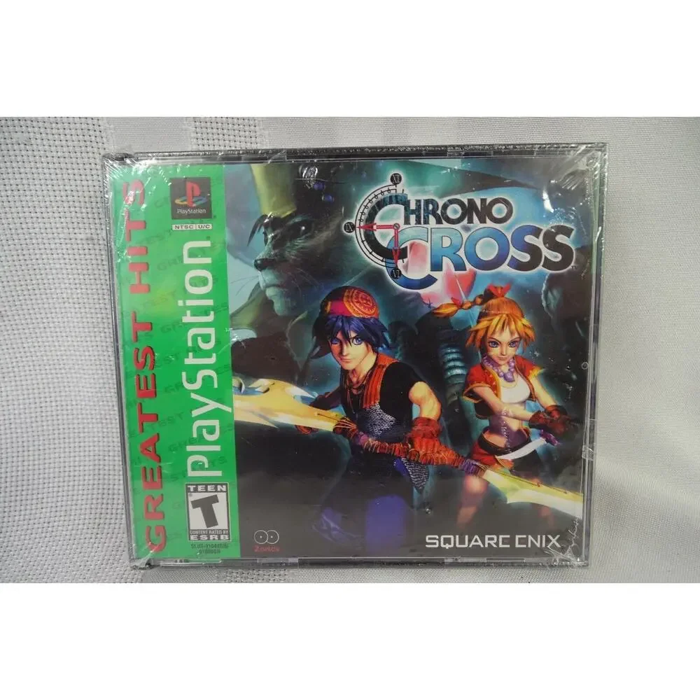 Chrono Cross (Sony PlayStation 1, 2000, PS1) Greatest Hits Brand New Sealed
